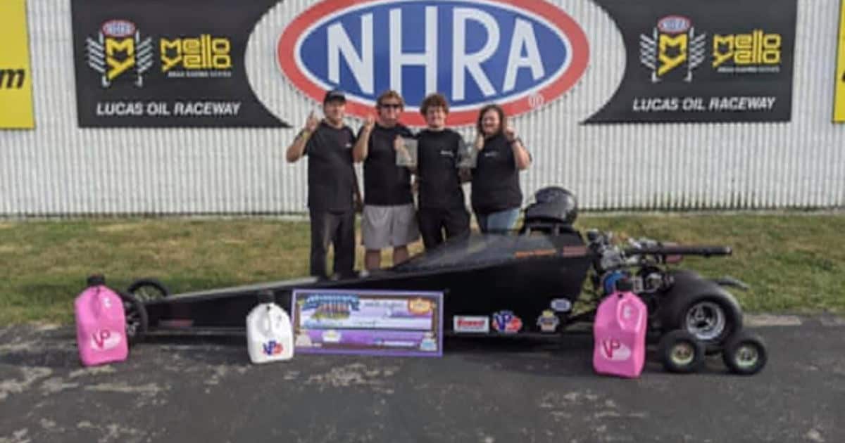 Indy Jr. Dragster Win